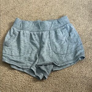 Women's Gray Casual Shorts